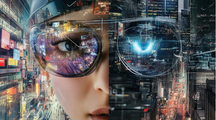 Future of AR VR technology with metaverse and smart AR glasses