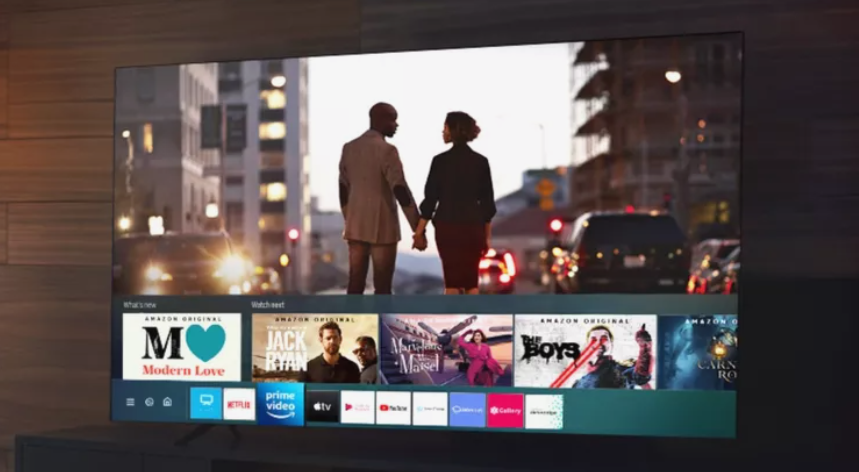 Samsung S95D OLED TV 2025 model with ultra-thin design