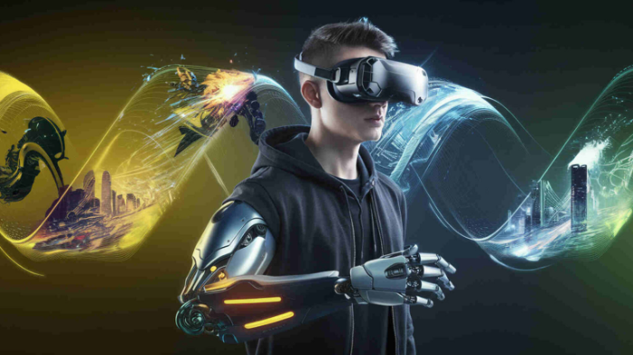 AR VR in gaming and entertainment with immersive virtual reality games and augmented reality mobile apps