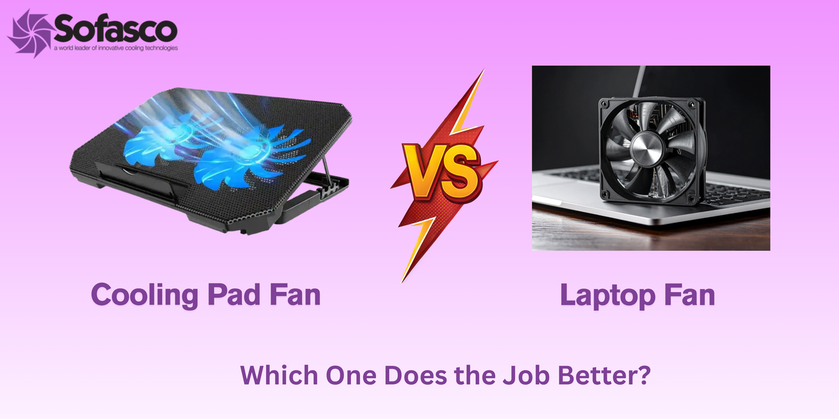 Comparison of laptop temperature with and without cooling pad