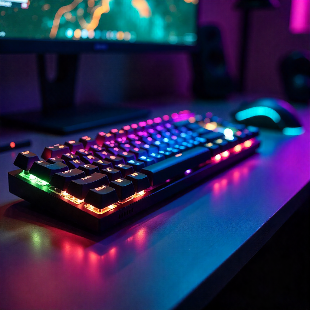 Top gaming keyboard and mouse combos 2025 with RGB lighting setup