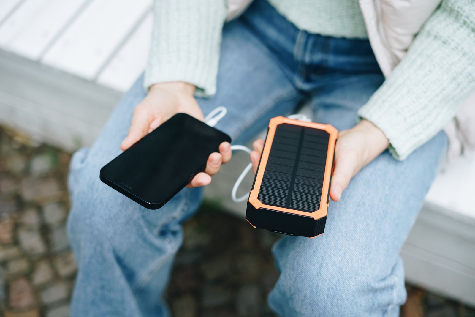 Portable solar power bank for travel and outdoor use in 2025