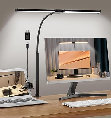 Smart Desk Lamp with USB Charging – Perfect Study Lighting for Students 2025