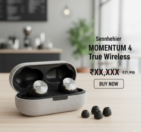 Sennheiser MOMENTUM 4 True Wireless price and availability in India and globally